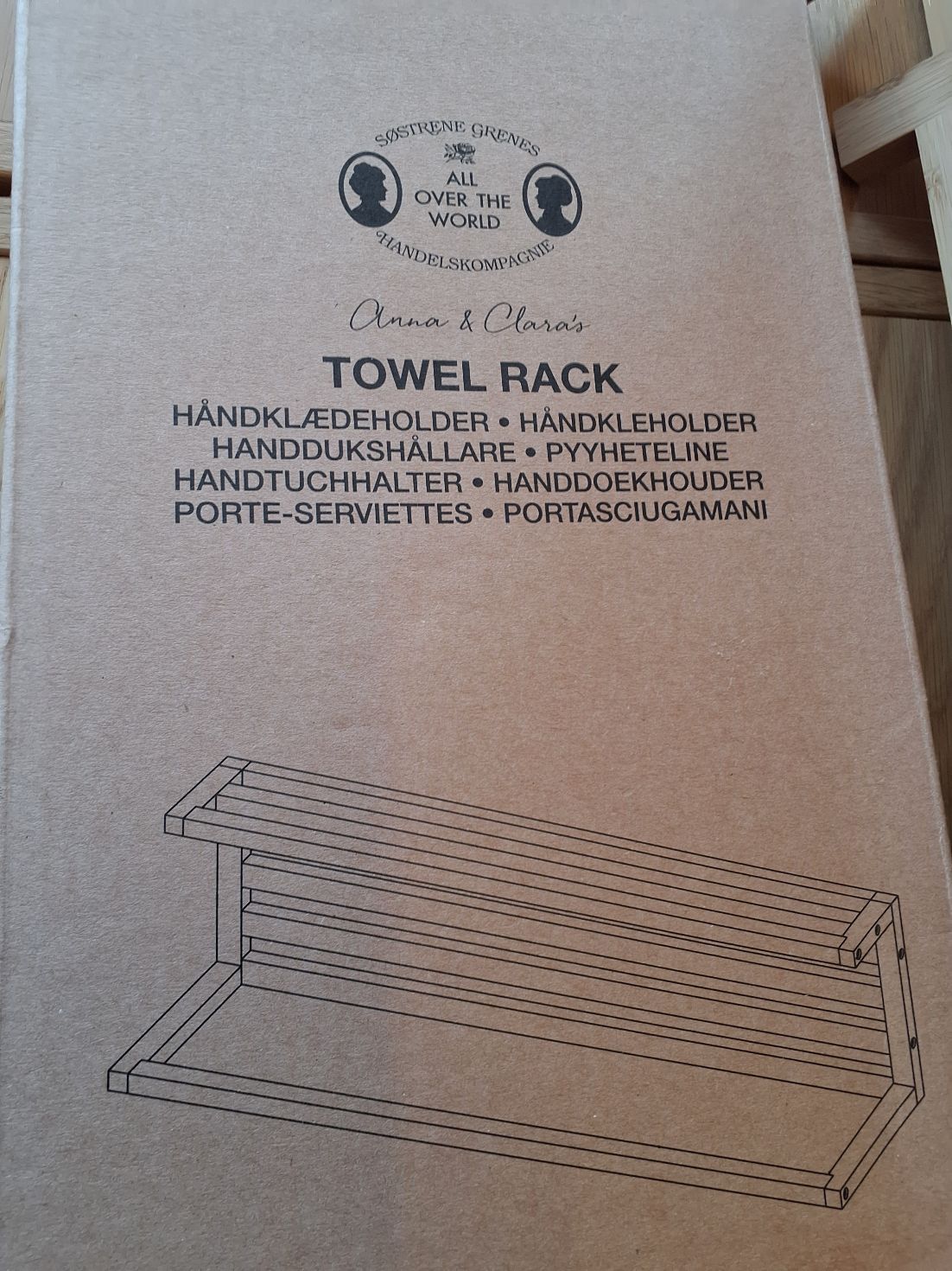 Håndklædeholder